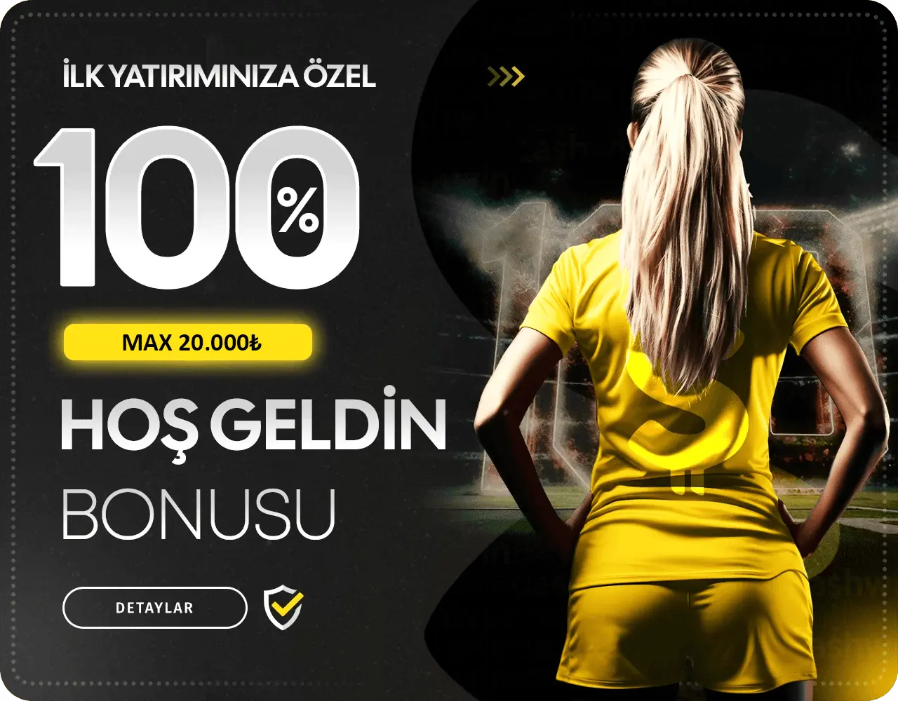 %100 Hoşgeldin Bonusu