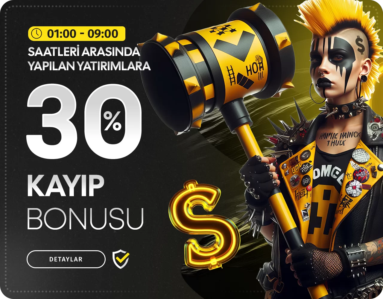 %30 Kayıp Bonusu